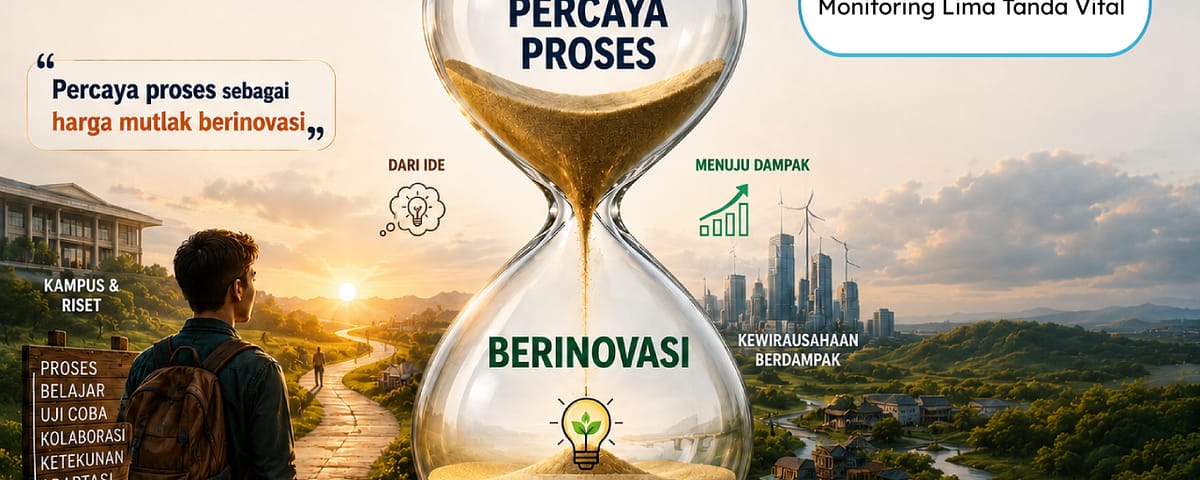 "Jam Pasir" dalam Berinovasi (14 Juli 2026) – KORAN SERU! YA | Percaya Proses sebagai Harga Mutlak